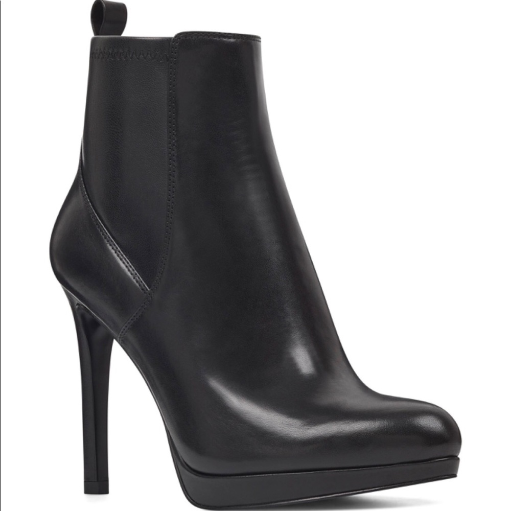 NEW- Nine West Quillin (Black) Women's Booties- 10